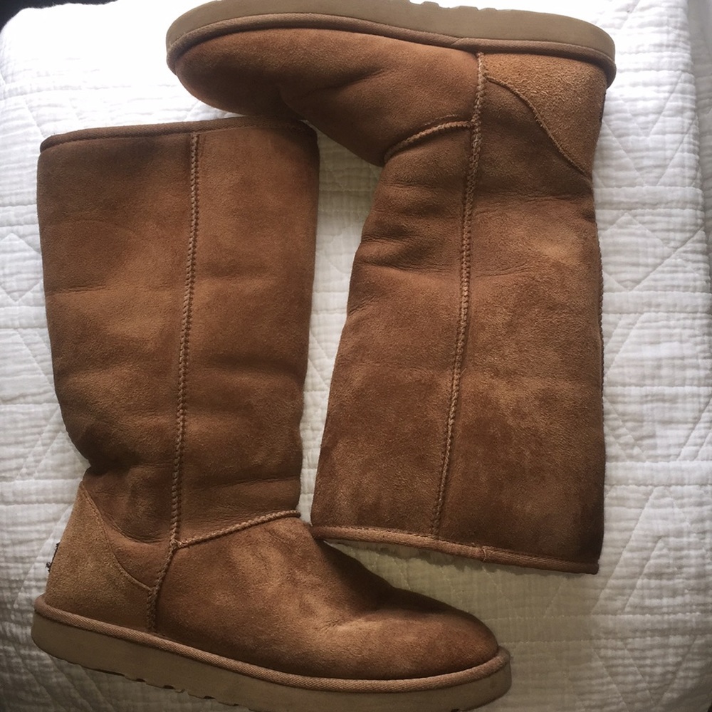 Tall Chestnut Ugg Boots